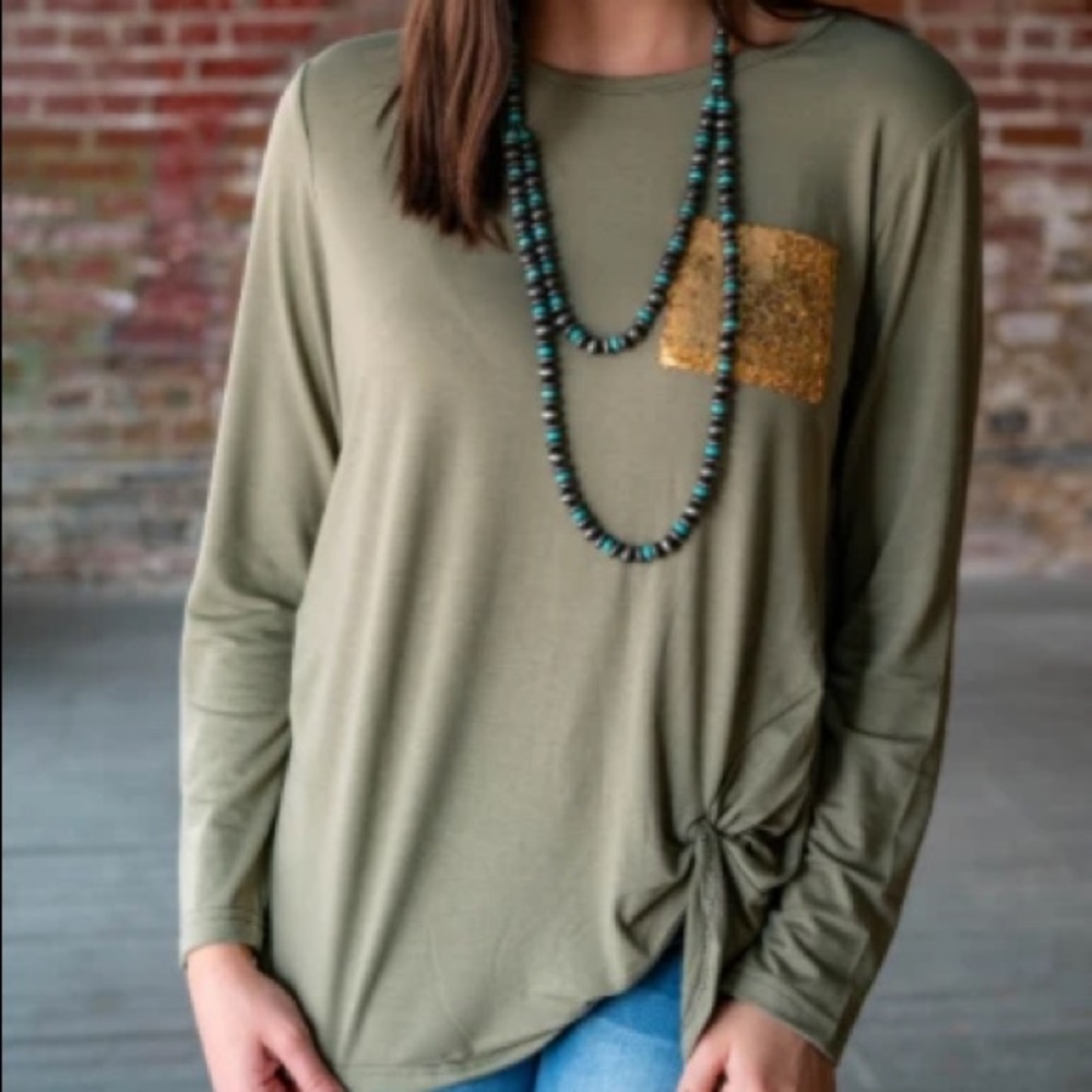 Olive long sleeve